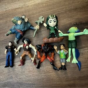 Disney McDonald’s Toy Lot Mulan Recess Pirates Superman Max Steel Pixar